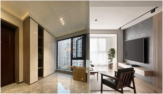 入戶(hù)客廳裝修效果