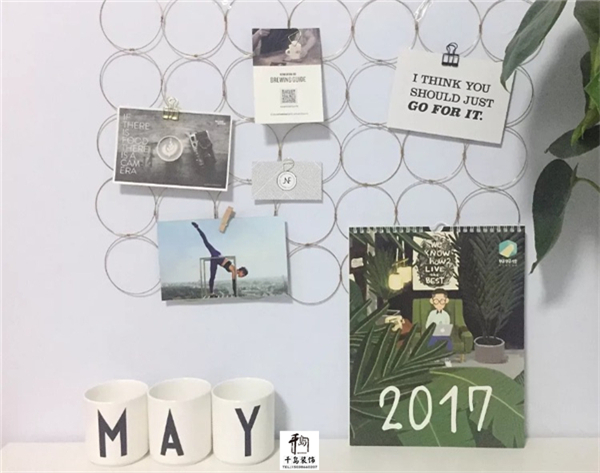 綠色照片墻，抒寫自然氣息