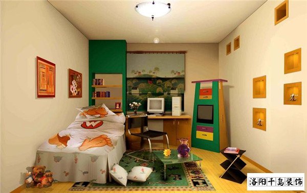 兒童房裝修細(xì)節(jié)——兒童地墊，保衛(wèi)孩子爬行