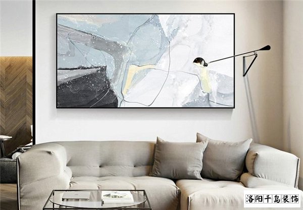 抽象客廳畫(huà)