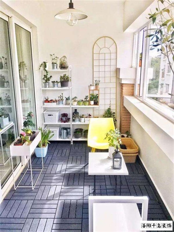 北歐風(fēng)休閑陽(yáng)臺(tái)