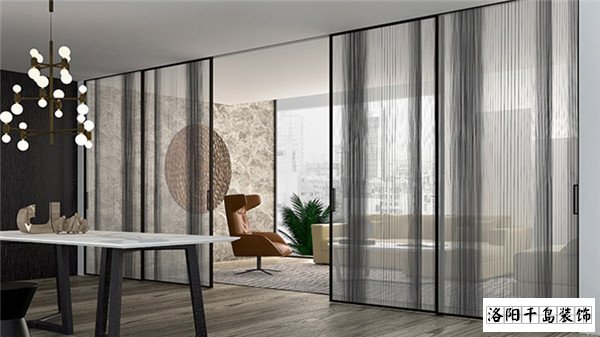 火遍洛陽裝修界的極窄邊移動門，越看越心動