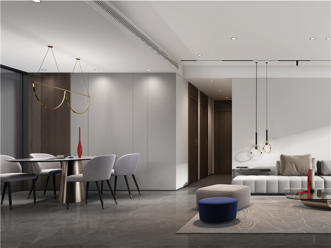 現(xiàn)代簡(jiǎn)約餐廳裝修效果圖