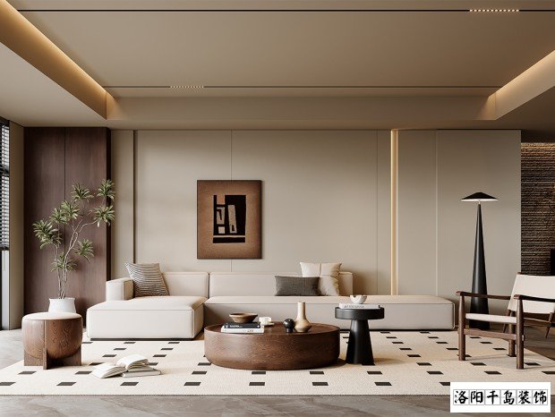 極簡風(fēng)客廳裝修