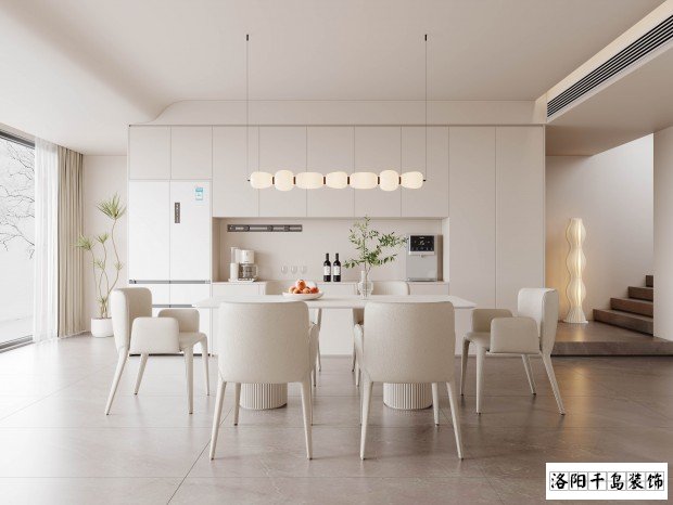 現(xiàn)代簡約風(fēng)餐廳裝修案例