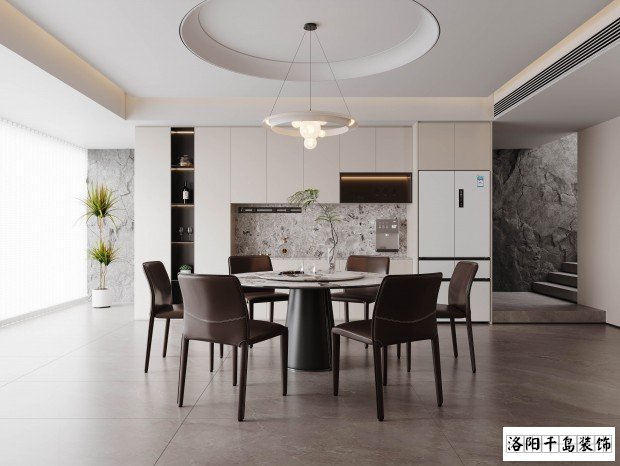 意式極簡風(fēng)餐廳裝修案例